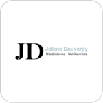 Création d'un logo Jolène douvercy diététicienne et nutritionniste. Portfolio graphiste.