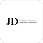 Création d'un logo Jolène douvercy diététicienne et nutritionniste. Portfolio graphiste.