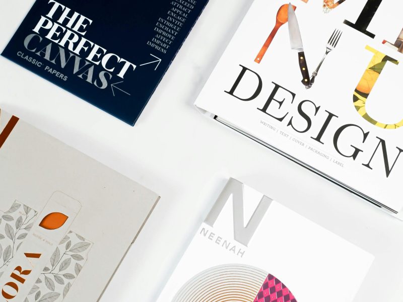 Photographie livres design